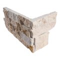 Msi Rockmount Philadelphia Ledger Panel 6 In. X 18 In. Natural Splitface Travertine Wall Tile, 4PK ZOR-PNL-0087